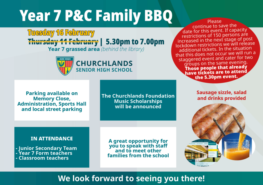 Year 7 BBQ