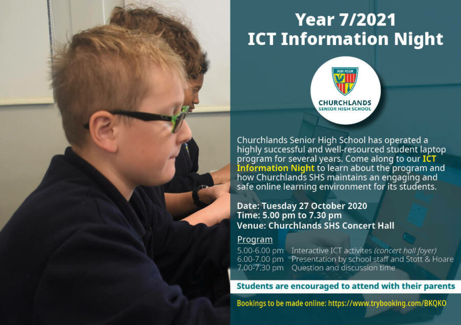 Year 7 2021 ICT Info Night